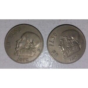 1972 Mexico 50 Centavos Coin